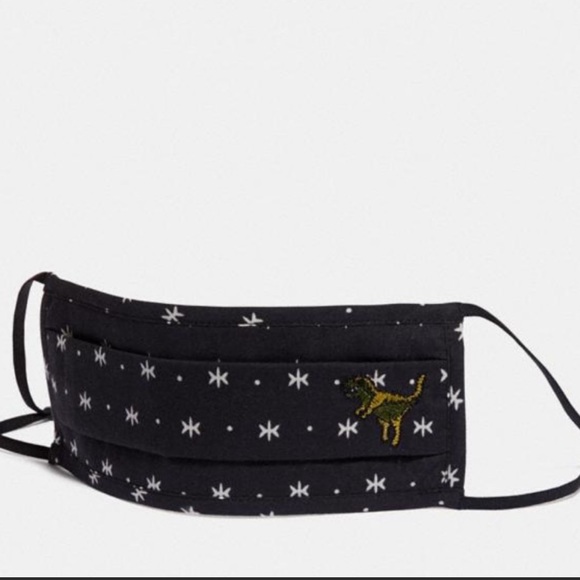 Coach Rexy Star Dot Unisex Face Mask - Picture 1 of 4